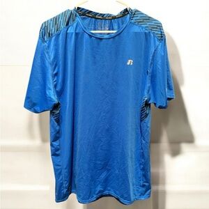 Color force Blue Athletic Dri fit shirt LARGE